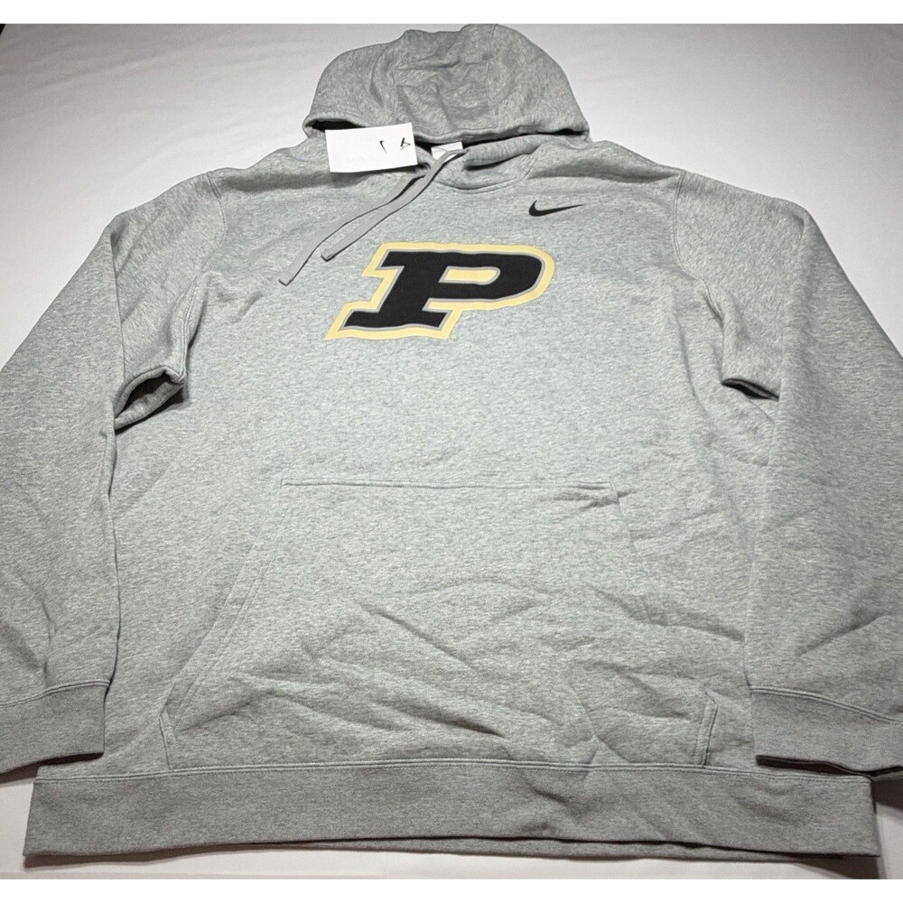 Purdue Boilermakers Nike Hoodie NCAA Men’s Size XXL 2XL M31777 Hoody NWT New